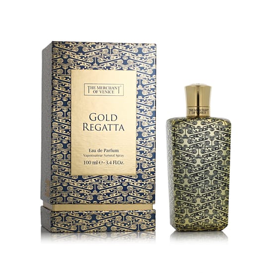 Элегантный флакон аромата The Merchant of Venice Gold Regatta EDP