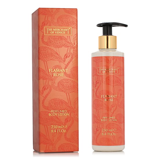 Luxurious The Merchant of Venice Flamant Rose Body Lotion Bottle