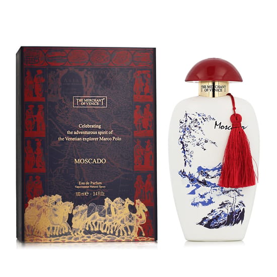 Флакон с минималистичным дизайном и насыщенным ароматом The Merchant of Venice Moscado Eau De Parfum