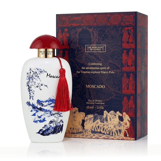 Bottle of the merchant of venice moscado eau de parfum