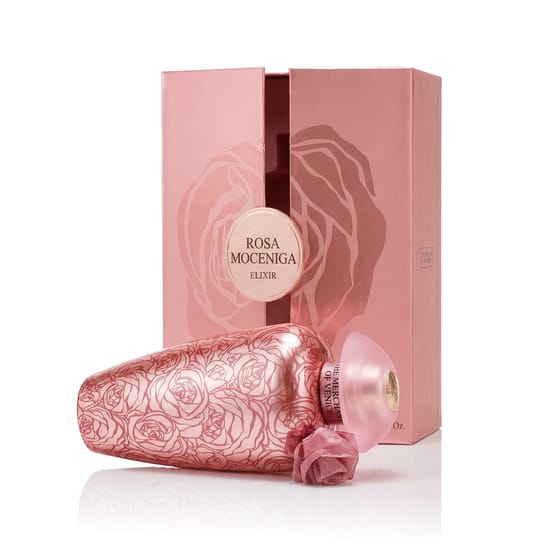 Chic bottle of The Merchant of Venice Rosa Moceniga Elixir EDP Concentrée