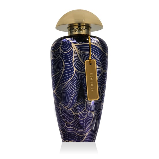Elegant bottle of The Merchant of Venice Rococò EDP Concentrèe featuring refined design