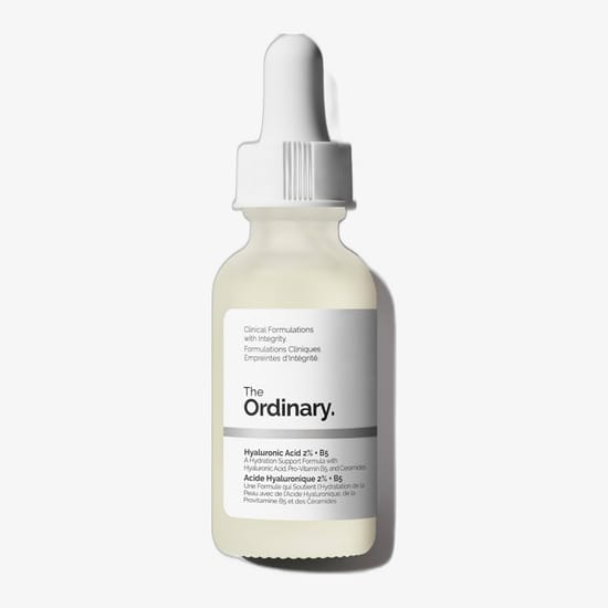The Ordinary Hyaluronic Acid 2% + B niisutava seerumi pakend The Ordinary Hyaluronic Acid 2% + B seerumi pudel