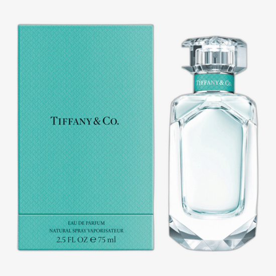 Elegant bottle of tiffany tiffany & co. edp close-up