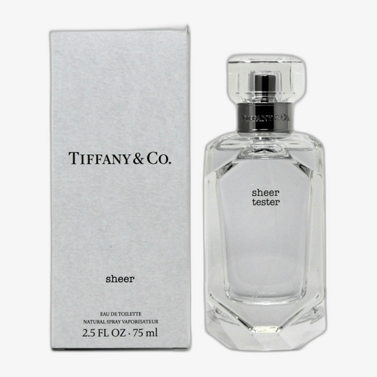 Tiffany Tiffany & Co. Sheer EDT tester packaging Tester bottle of Tiffany Tiffany & Co. Sheer Eau De Toilette