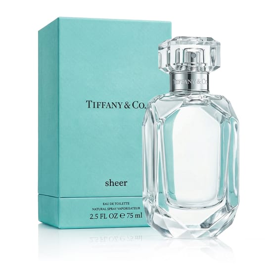Bottle of Tiffany tiffany & co. sheer edt perfume