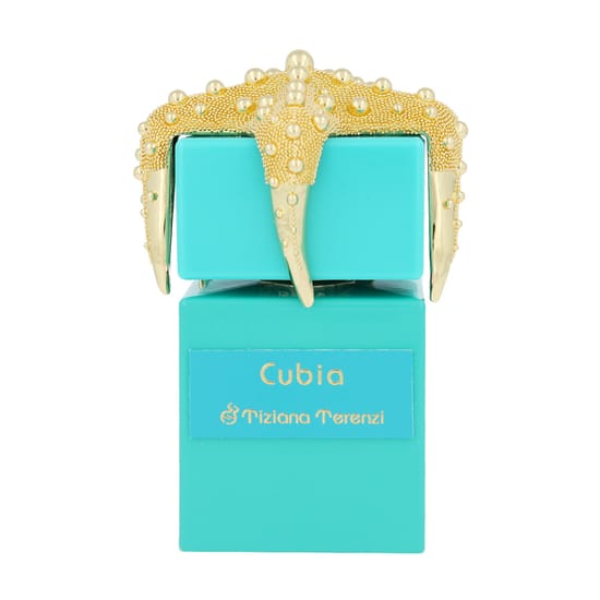 Close-up of Tiziana Terenzi Cubia EP bottle