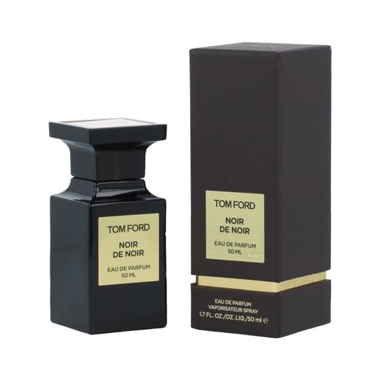 Close-up of Tom Ford Noir de Noir EDP bottle