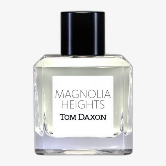 Оригинальная упаковка Tom Daxon Magnolia Heights EDP Бутылка Tom Daxon Magnolia Heights EDP вблизи