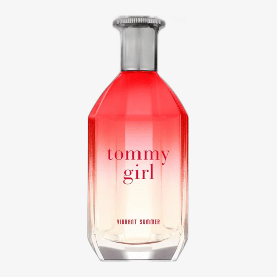 Флакон Tommy Hilfiger Tommy Girl Vibrant Summer EDT на фоне природы