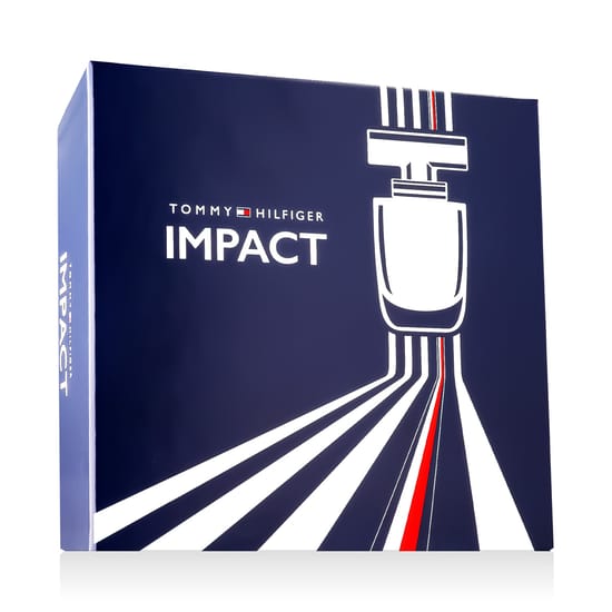 Tommy Hilfiger Impact EDT set including full-size and mini bottles
