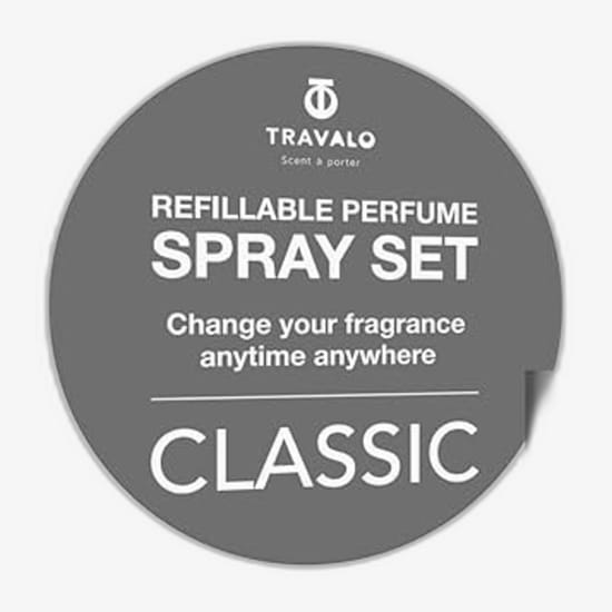 Комплект Travalo Classic HD Silver Set в стильном дизайне