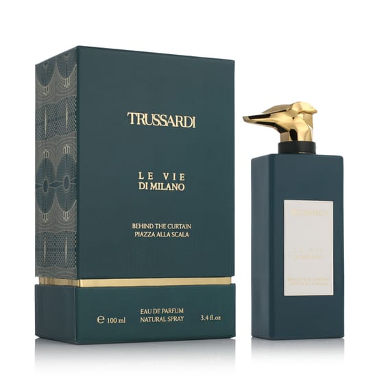 Trussardi le vie di milano behind the curtain piazza alla scala edp fragrance bottle