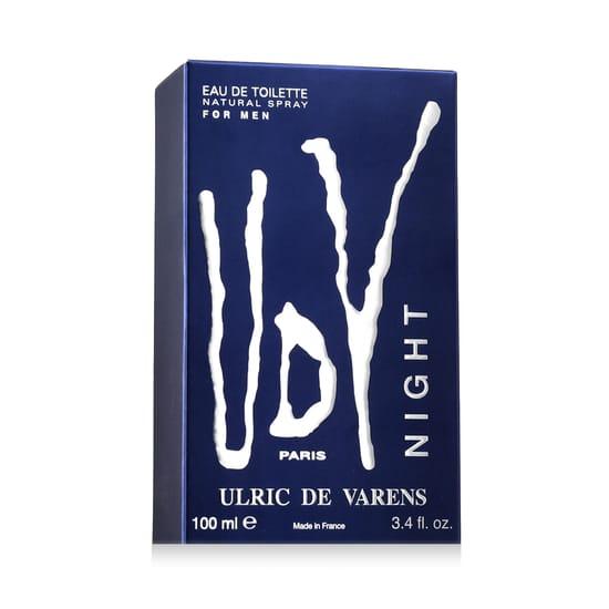 Elegant bottle of Ulric de Varens UDV Night EDT