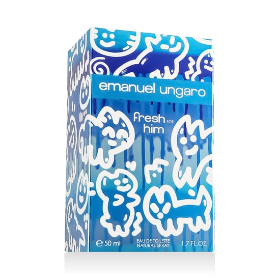 Elegant bottle of Ungaro Emanuel Fresh For Him EDT