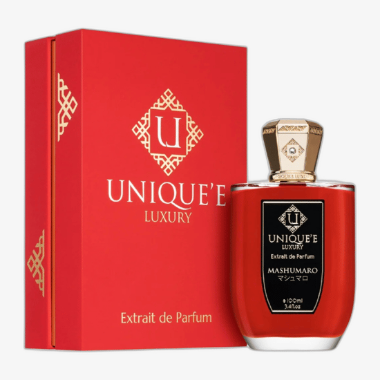 Фотография крупным планом косметического средства Unique'e Luxury Mashumaro EP