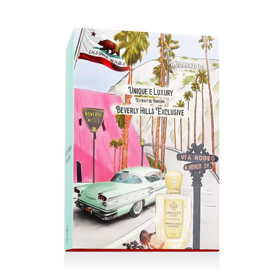 Unique'e Luxury Beverly Hills Exclusive EP parfüümipudel – minimalistlik ja luksuslik disain