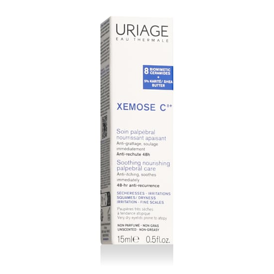 Close-up of Uriage Xémose C8+ Soothing Nourishing Palpebral Care