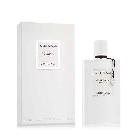 Elegant bottle of Van Cleef & Arpels Collection Extraordinaire Santal Blanc