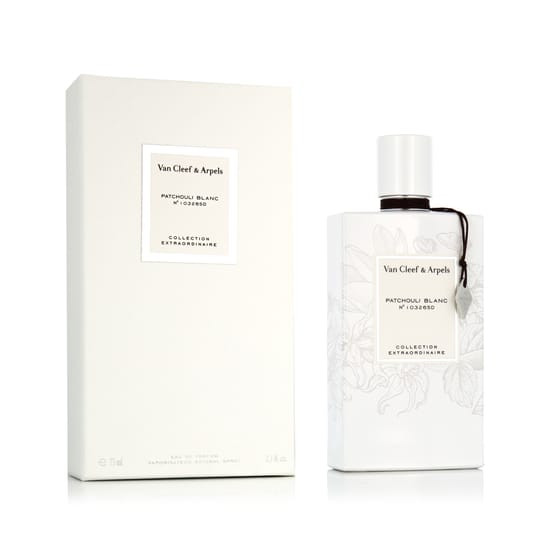 Chic bottle of Van Cleef & Arpels Patchouli Blanc EDP