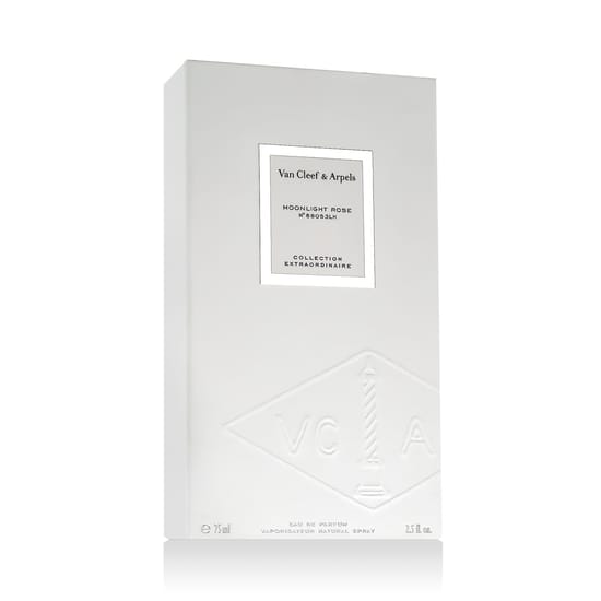 Bottle of Van Cleef & Arpels Collection Extraordinaire Moonlight Rose Eau De Parfum – minimalist, refined design