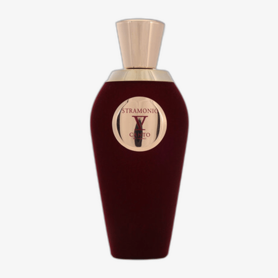 Close-up of V Canto Stramonio EP bottle