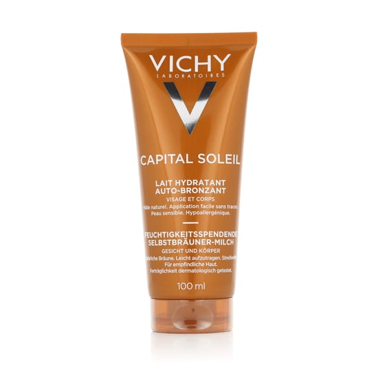 Vichy Capital Soleil Hydrating Self-Tanning Milk Bottle