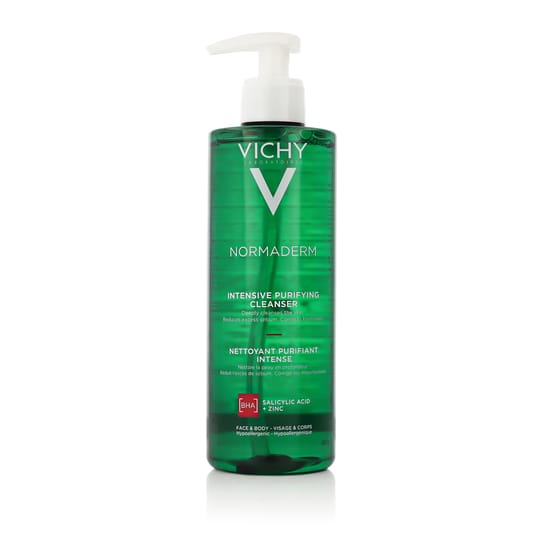 Vichy normaderm intensive purifying cleanser bottle
