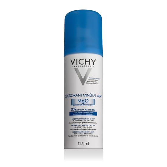 Флакон дезодоранта Vichy Mineral Deodorant 48H с минеральным составом