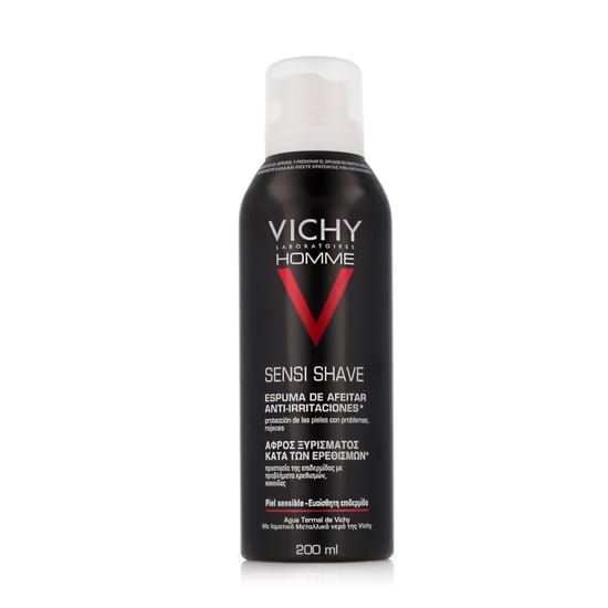 Soothing shaving foam Vichy Homme in packaging