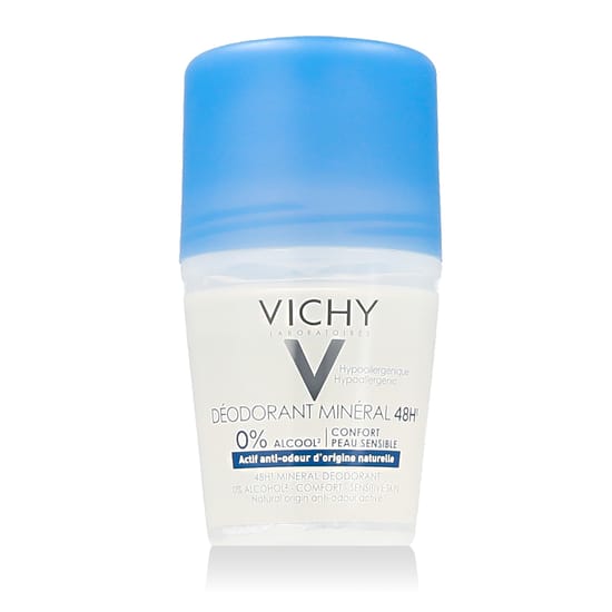 Флакон дезодоранта Vichy Mineral Deodorant 48H с минеральным составом