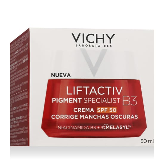 Bottle of Vichy LiftActiv Pigment Specialist B3 SPF 50