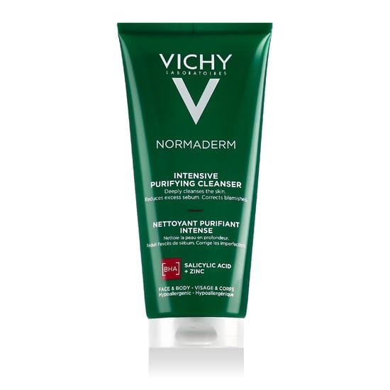 Vichy Normaderm Intensive Purifying Cleanser Bottle