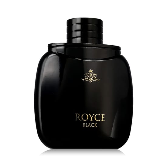 Elegant bottle of vûrv royce black edp