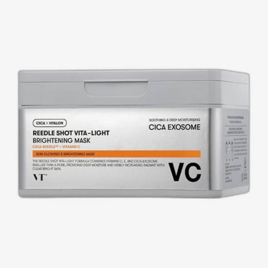 Упаковка маски VT Cosmetics Cica Care Vita-Light Brightening Mask