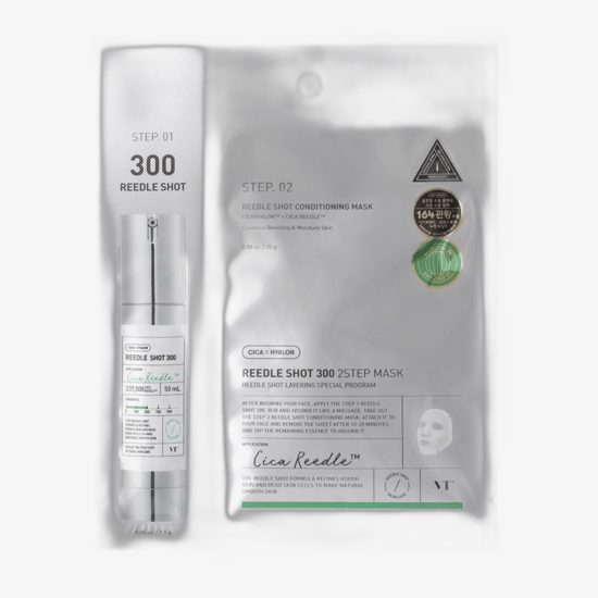 Упаковка VT Cosmetics Reedle Shot 300 2 Step Mask