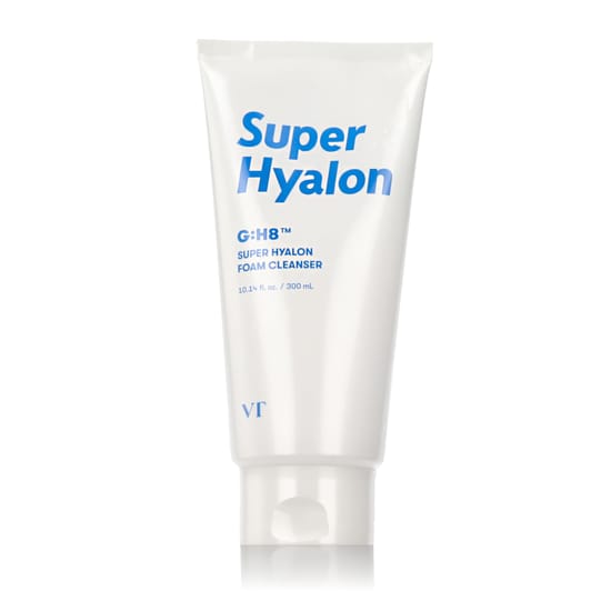 VT Cosmetics Super Hyalon Foam Cleanser pudeli lähivõte