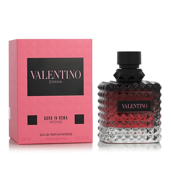 Elegant bottle of Valentino Donna Born In Roma Intense EDP