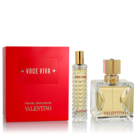 Valentino Voce Viva EDP 50 ml and 15 ml bottles