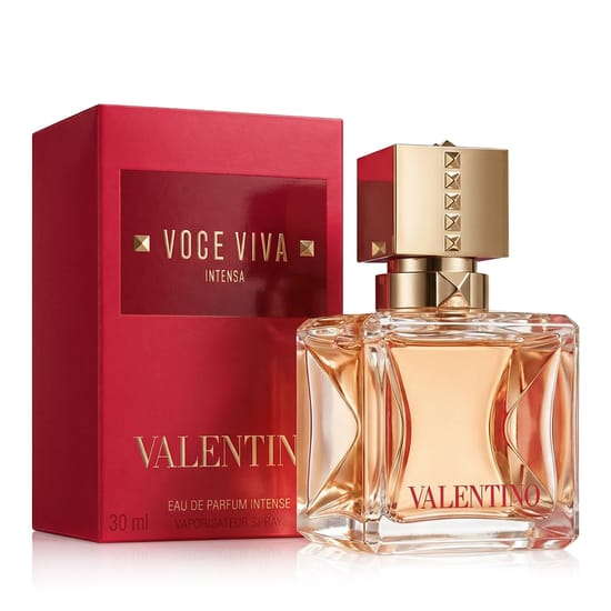 Элегантный флакон Valentino Voce Viva Intensa EDP