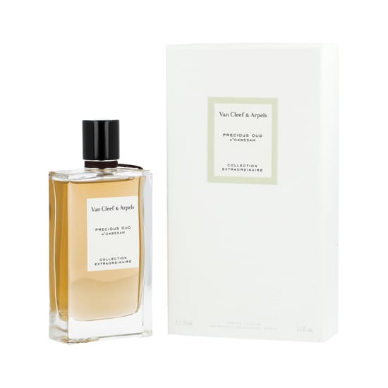 Original packaging of Van Cleef & Arpels Collection Extraordinaire Precious Oud EDP Elegant bottle of Van Cleef & Arpels Collection Extraordinaire Precious Oud EDP