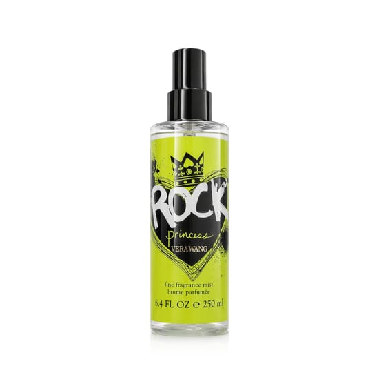 Vera Wang Rock Princess Bodyspray originaalpakendis Vera Wang Rock Princess Bodyspray pudel lähedalt