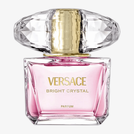 Versace Bright Crystal EDT spray sample bottle, elegant fragrance vial