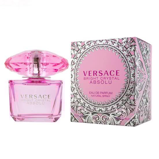 Versace bright crystal absolu edp parfüümipudeli pilt valgel taustal