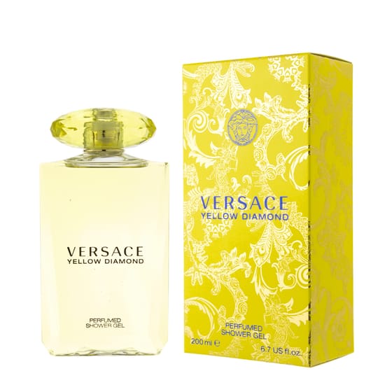 Versace yellow diamond perfumed shower gel in packaging