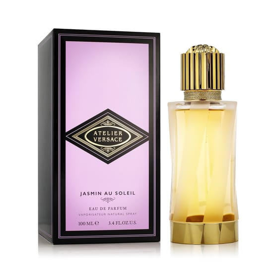 Бутылка парфюма versace jasmin au soleil edp вблизи