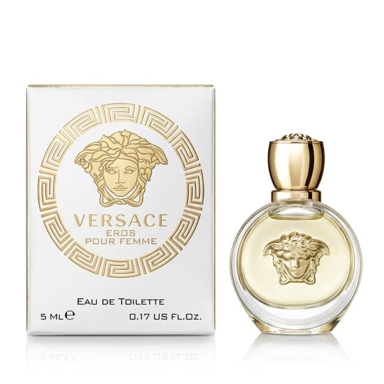 Versace Eros pour Femme miniatuuri lõhn ja pakend