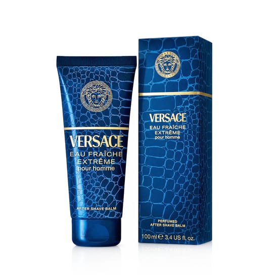 Lähedalt vaade Versace Man Eau Fraiche Extreme After Shave Balm'ile
