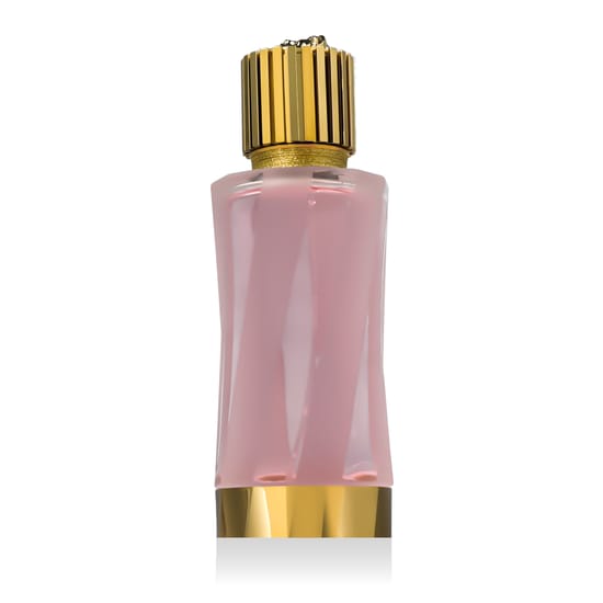 Elegant bottle of Versace Atelier Éclat de Rose EDP