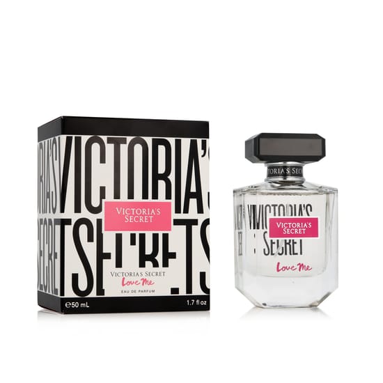 Close-up of Victoria's Secret Love Me EDP Bottle